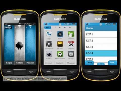 Themes Samsung Corby 2 S3850
